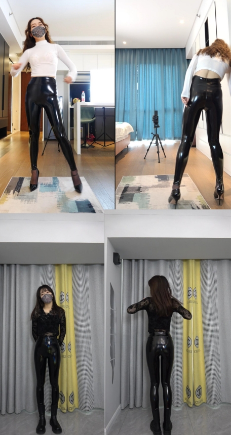 【KS舞团】亮面皮裤大合集 20V 4k 无水（百度/迅雷 )网盘